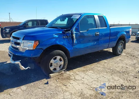 2013 Ford F-150 Xlt из США, поврежденный, VIN 1FTEX1EM8DFD71901